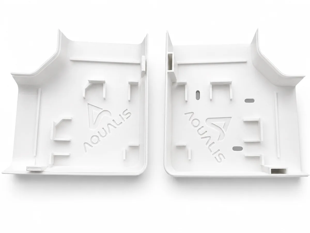 Pompe d'angle Aqualis AD-GE01 — détail du raccordement
